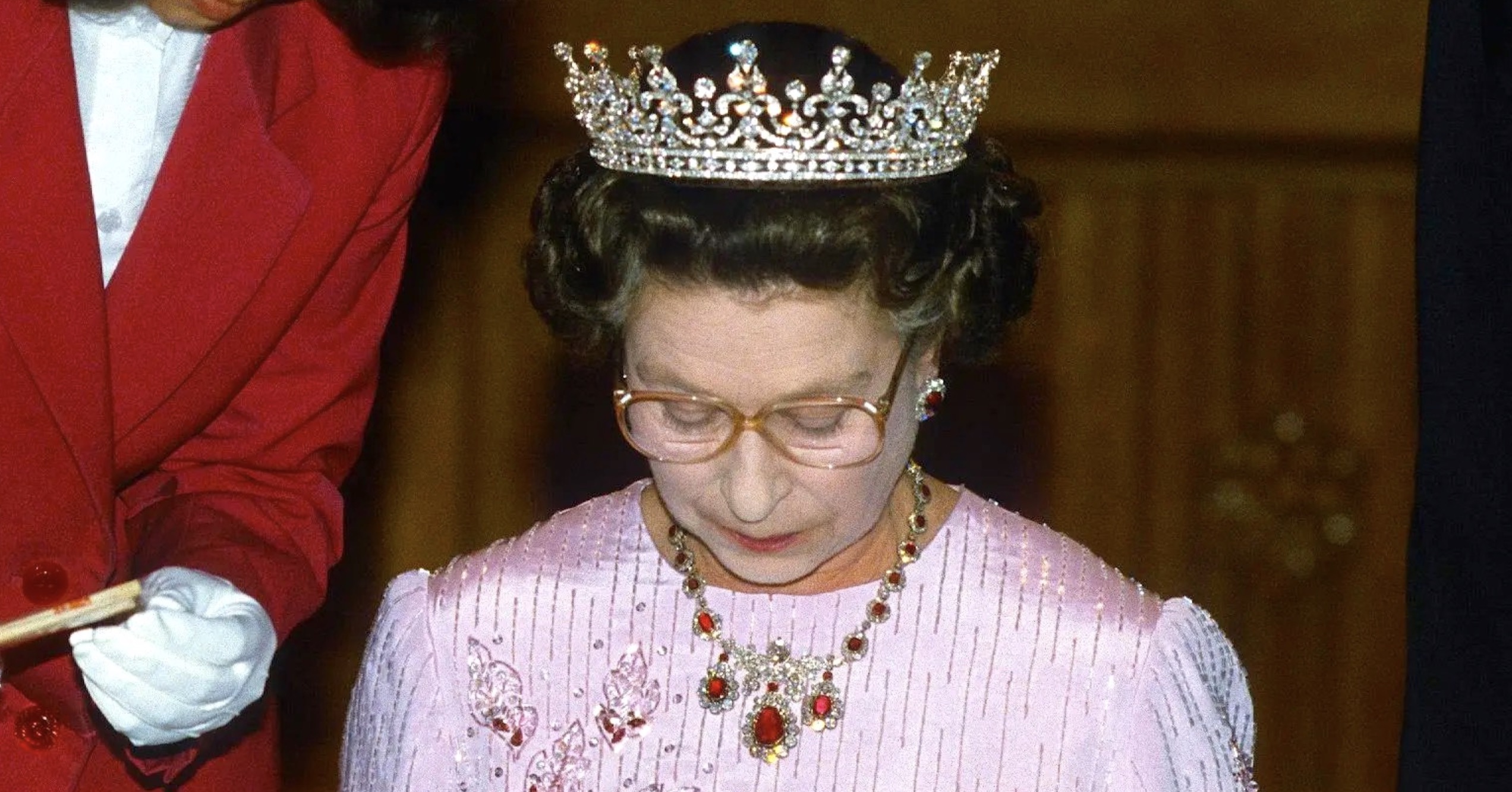 Queen’s Baring Ruby Necklace  | The Royal Watcher