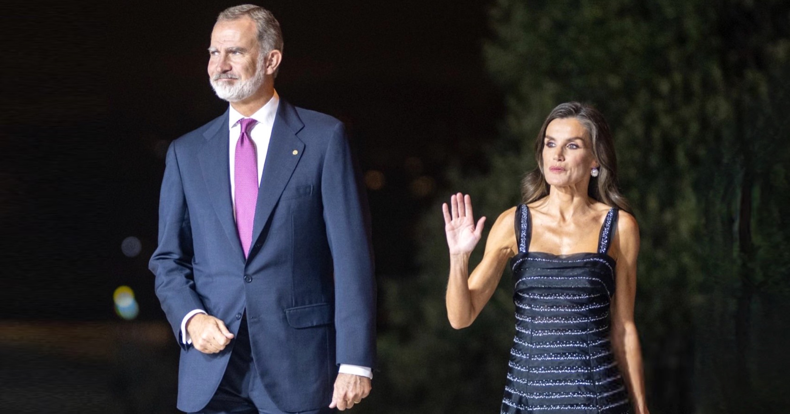 King Felipe and Queen Letizia at Planeta Novel Prize Gala