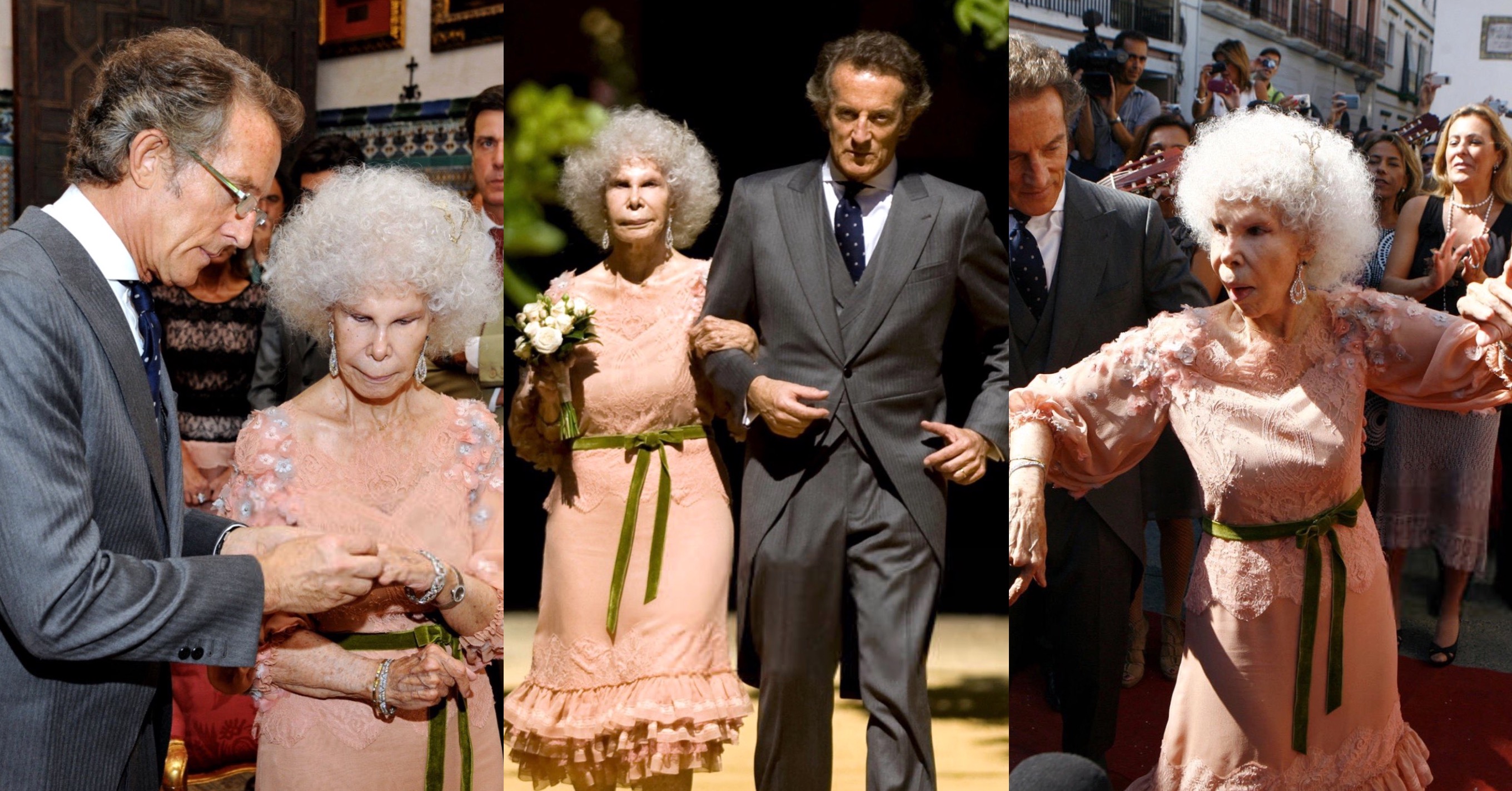 Wedding of the Duchess of Alba and Alfonso Diez