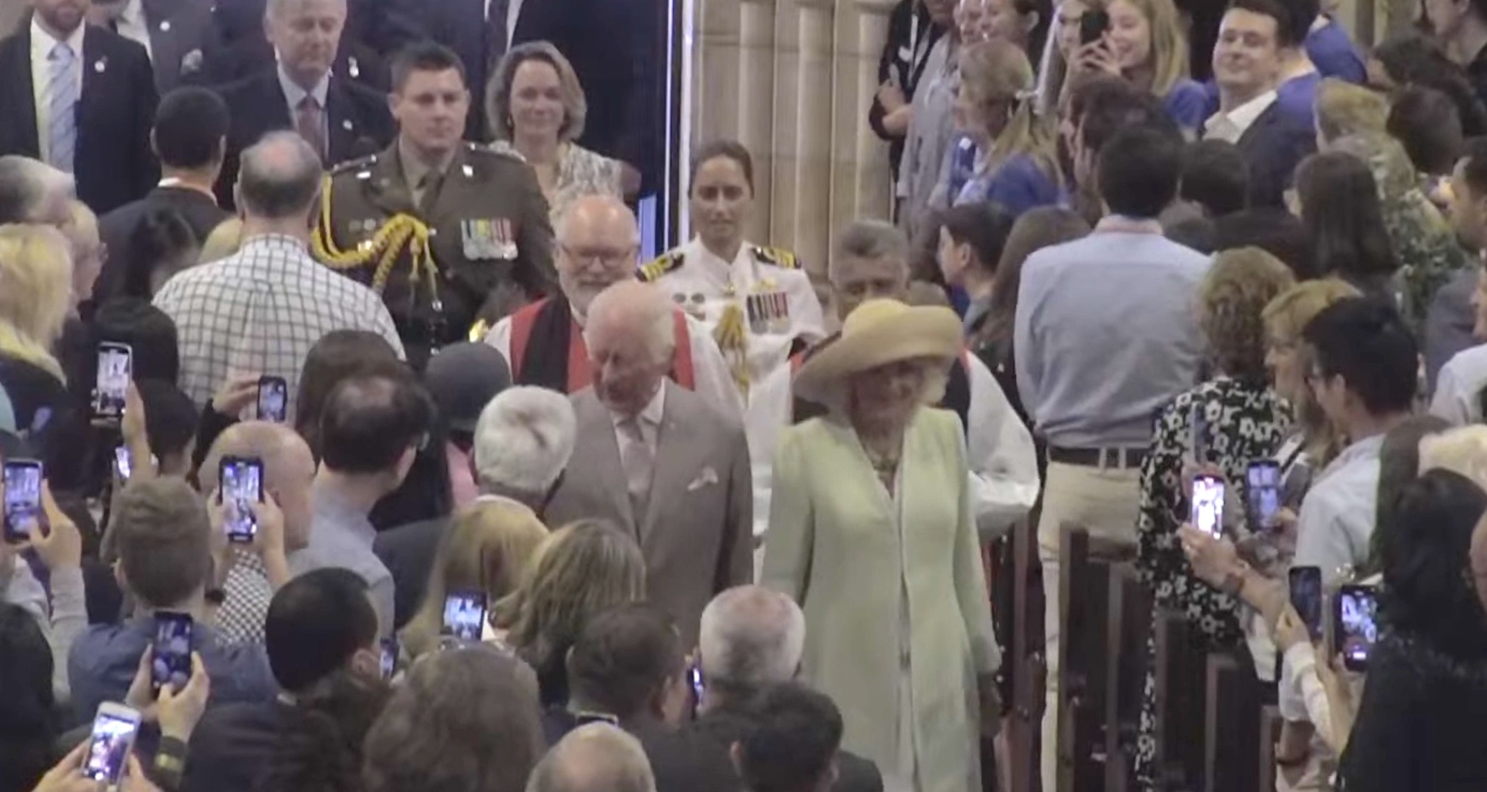 King Charles III and Queen Camilla in Sydney