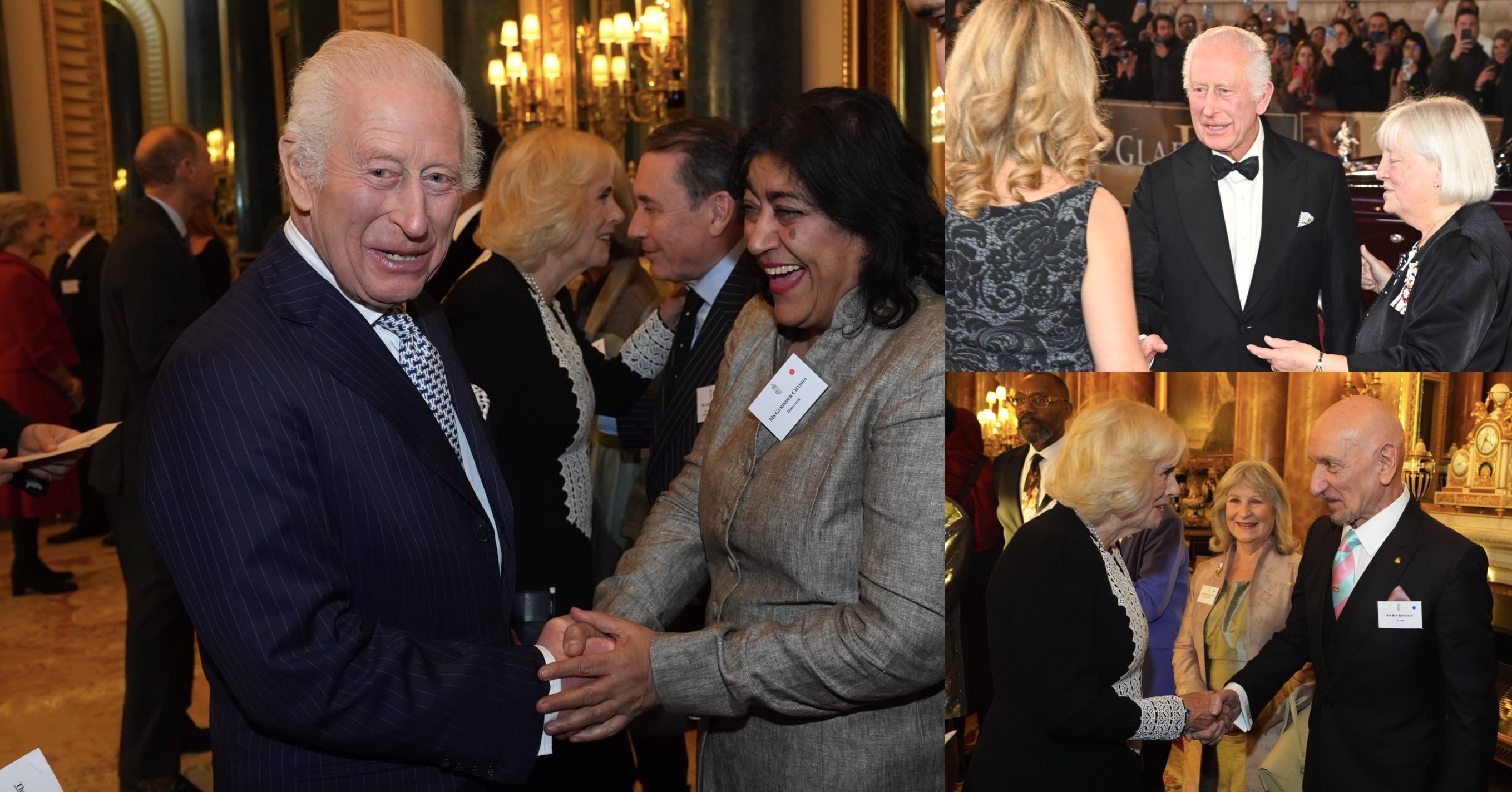 Film and TV Charity Centenary Reception at Buckingham Palace