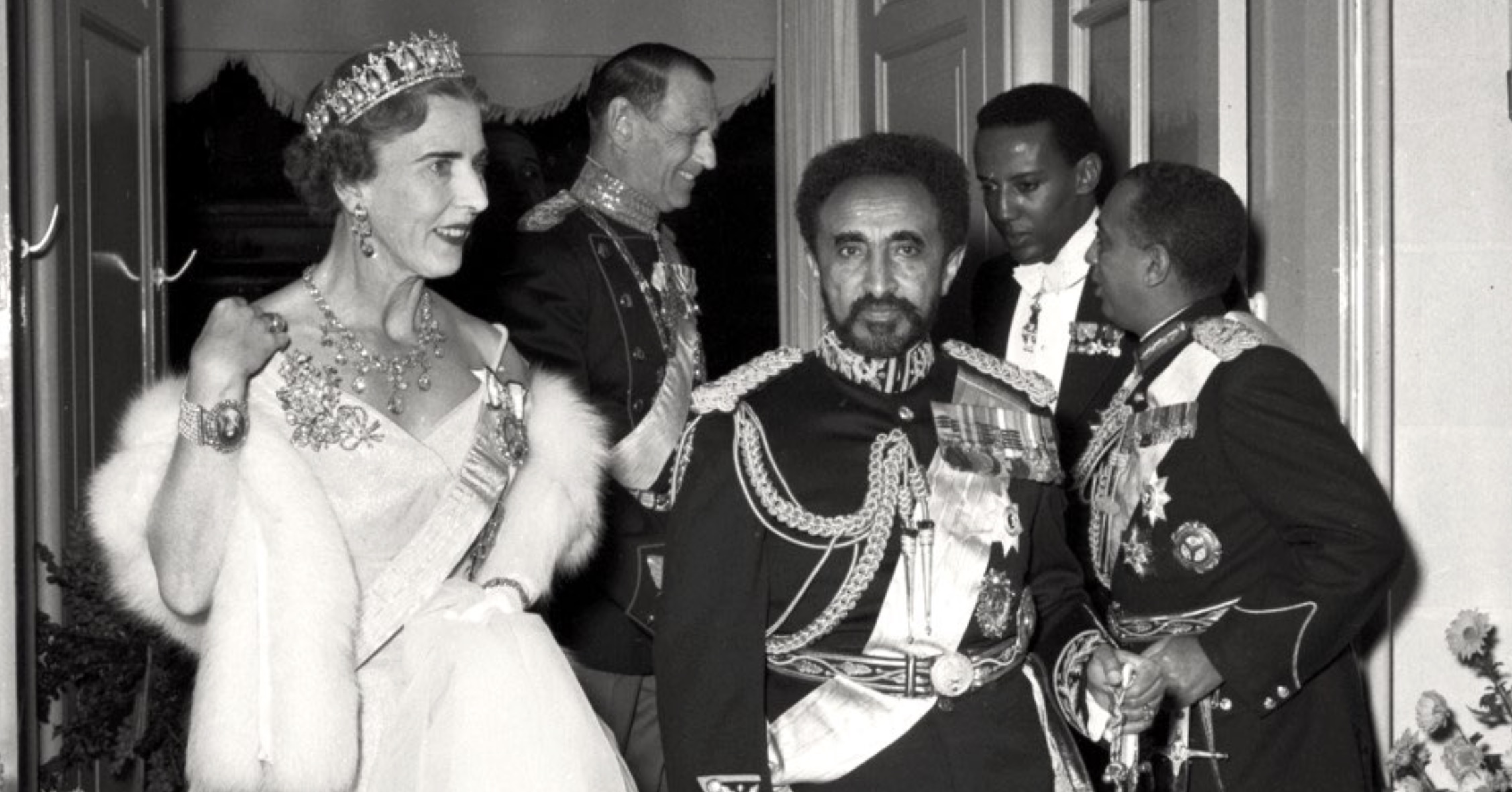 Ethiopian State Visit to Denmark, 1954