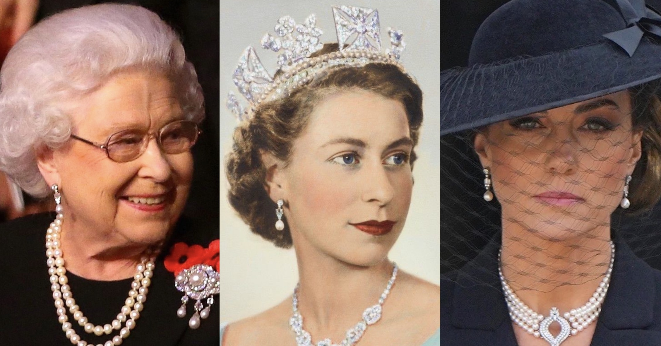 Queen’s Bahrain Pearl Earrings  | The Royal Watcher