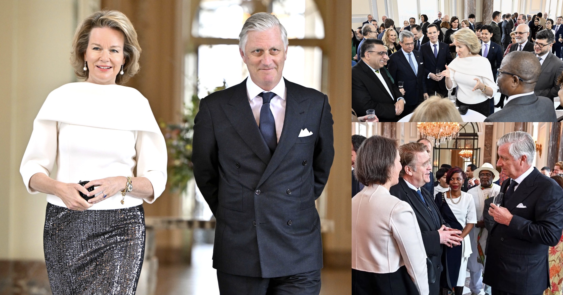 Diplomatic Reception at the Royal Château de Laeken 