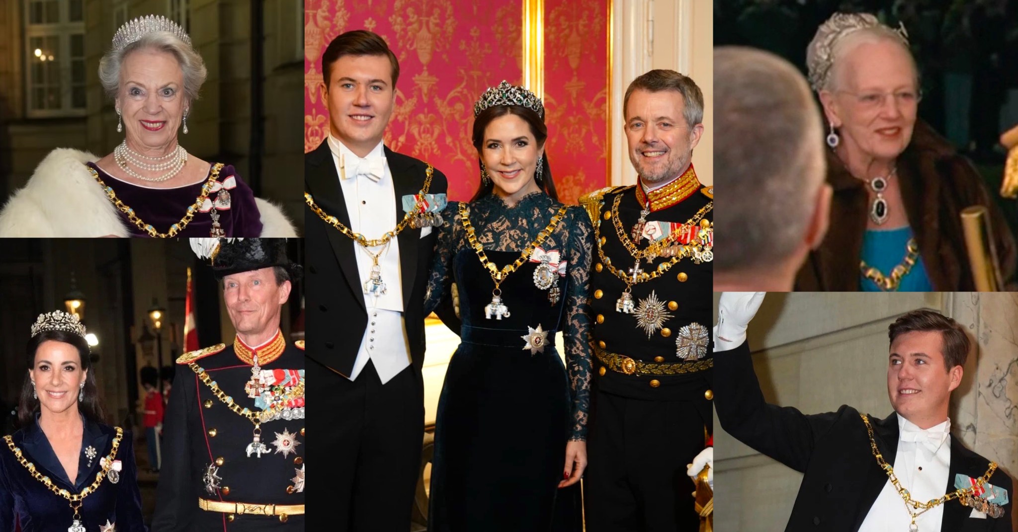 Danish New Year’s Banquet 2025 | The Royal Watcher