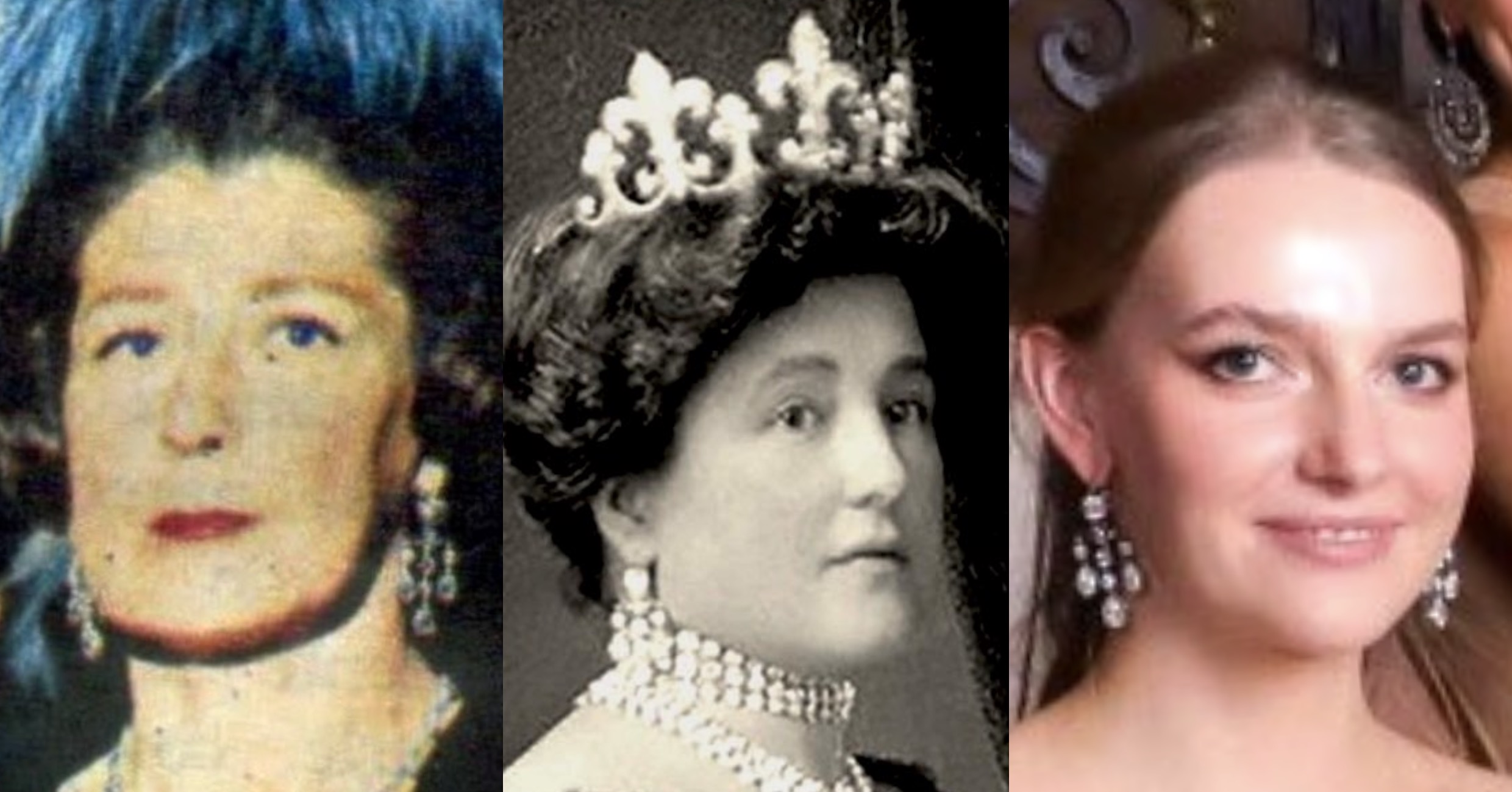 Duchess of Parma’s Diamond Girandole Earrings 